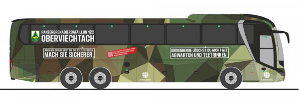 Rietze 74871 - MAN Lion´s Coach L´17 Bundeswehr Panzergrenadierbatallion 122 Oberviechtach