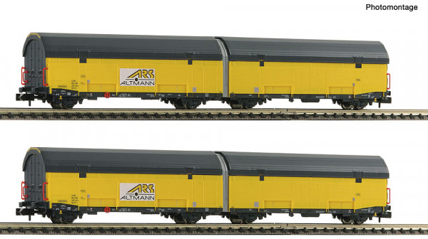 Fleischmann 6660112 - DB AG Set 4-teilig ARS Autotransportwagen Altmann Ep.6, Set 2