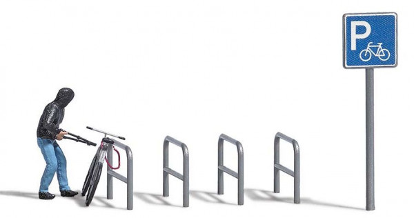 Busch 7950 - Action-Set, Fahrradklau
