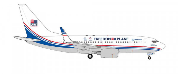 Herpa 539890 - Boeing 737-700BBJ "Freedom Plane"