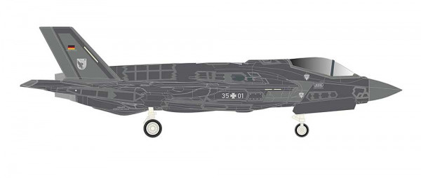 Herpa 574297 - Luftwaffe Lockheed F-35A - Taktisches Ausbildungskommando Luftwaffe USA