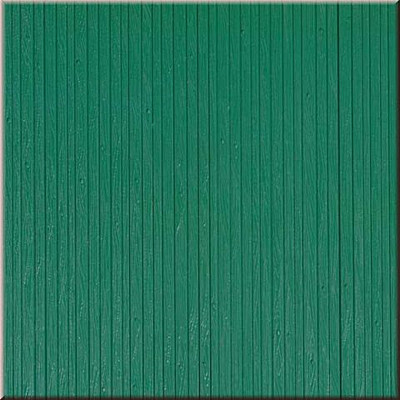 Auhagen 52419 - 1 Bretterwandplatte grün lose Strukturfläche 10 x 20 cm