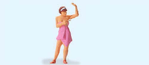 Preiser 28143 - Frau mit Deospray handbemalt