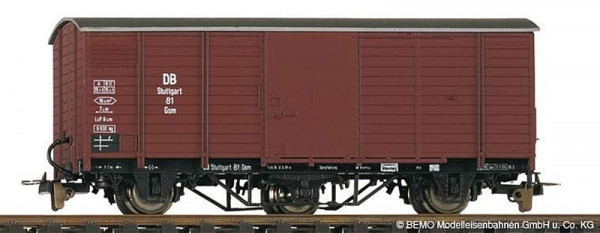 Bemo 2004811 - DB G 81 gedeckter Güterwagen