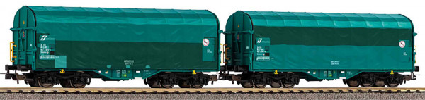 Piko 58288 - FS Set 2-teilig Schiebeplanenwagen Ep.6