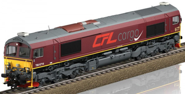 Trix 22698 - CFL Cargo Diesellok Class 66 Ep.6, mit DCC-Decoder + Sound
