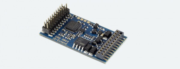 ESU 51970 - I/O Erweiterungsplatine für LokSound, LokPilot V4.0 21MTC (4x AUX, 2x Servo, Smokeunit)