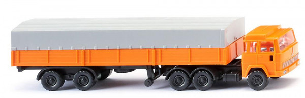 Wiking 095611 - Magirus Pritschensattelzug