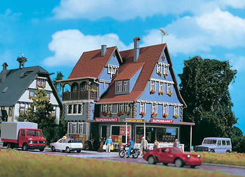 Vollmer 43660 - Supermarkt 168x140x145 mm - Romantik Serie