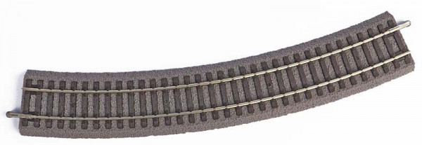Piko 55413 - A-Gleis Bogen mit Bettung R3, 484 mm 30°, VE 6