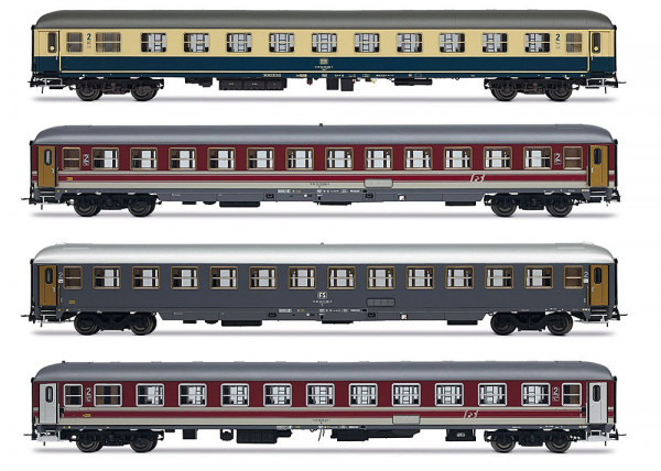 Rivarossi HR4375 - FS/DB Set 4-teilig "Italien-Holland-Express" Ep. 5, Teil 2