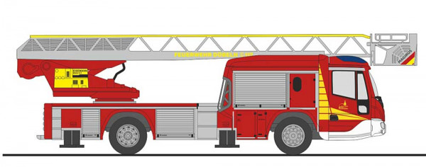 Rietze 71121 - Magirus DLK 32 n.B. FW Döbeln