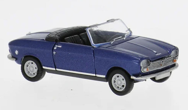 Brekina 29183 - Peugeot 204 Cabrio in dunkelblau