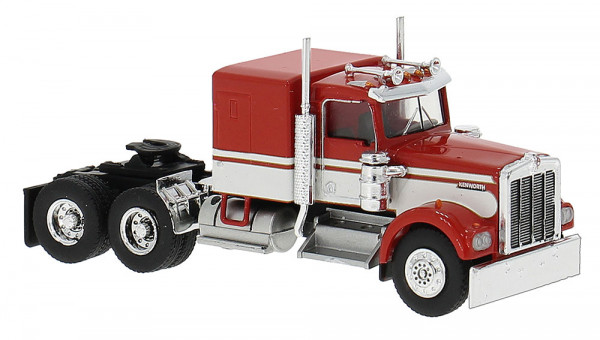 Brekina 86251 - Kenworth W900 Sattelzugmaschine, rot/weiß