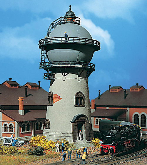 Vollmer 47543 - Wasserturm 80x175 mm Bausatz Der Bausatz enhält 72 Plastikteile in 5 verschiedenen F