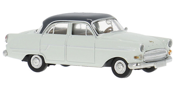 Brekina 20889 - Opel Kapitän´56 in hellgrau/schwarz