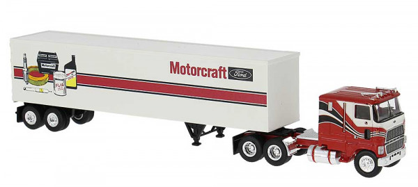 Brekina 85863 - Ford CLT 9000 Sattelzug "Ford Motorcraft" 1978