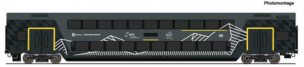 Roco 6200253 - DB-AG Dosto Einzelwagen Ideenzug SOB DB AG DC E6