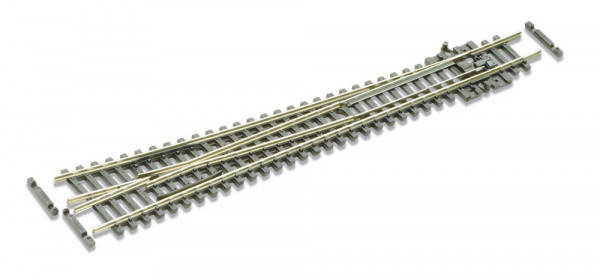 Peco SLE388F - Code 55 Weiche 10* rechts, großerRadius: 914mm, leitendes Herzstück