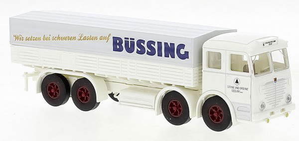 Brekina 74641 - Büssing 16000 PP 1951, Steine und Erden,