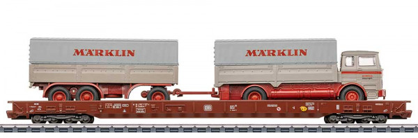 Märklin 47412 - RoLa m.Märklin-LKW DB