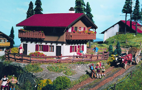 Vollmer 43703 - Haus Wetterstein 125x110x75 mm Bausatz Gebäude für Ihre Siedlungen