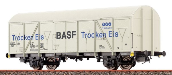 Brawa 47276 - DB gedeckter Güterwagen Gbs-uv253 Ep.4, "BASF Trockeneis"