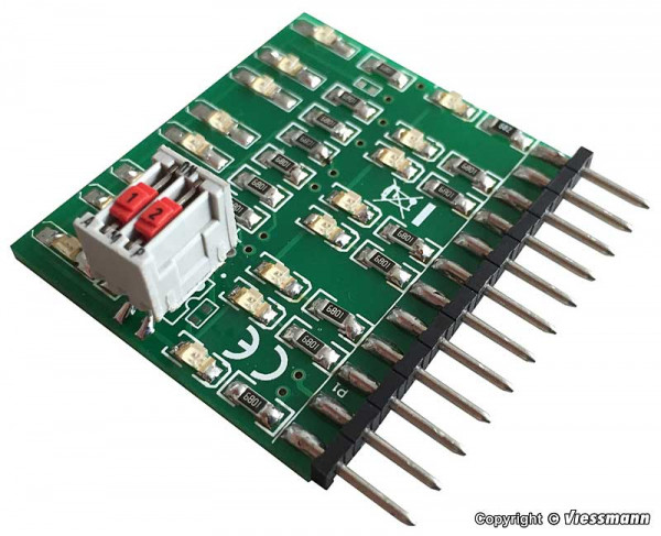 Viessmann 1402 - LED Testleiste für ZA-2 Decoder – ehem. Art. QD081