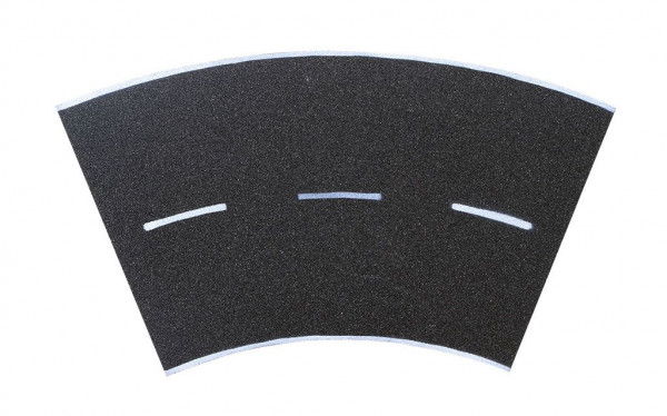 Vollmer 48267 - Straßenplatte Asphalt, 45°-Kurve, Radius 30 cm