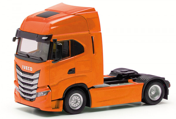 Herpa 313445-003 - Iveco S-Way Zugmaschine 2achs, orange