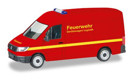 Herpa 093477 - VW Crafter Kasten Hochdach "Feuerwehr"