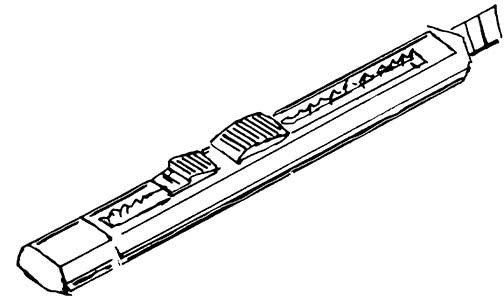 Weinert 2392 - Bastelmesser mit Abbrechklinge