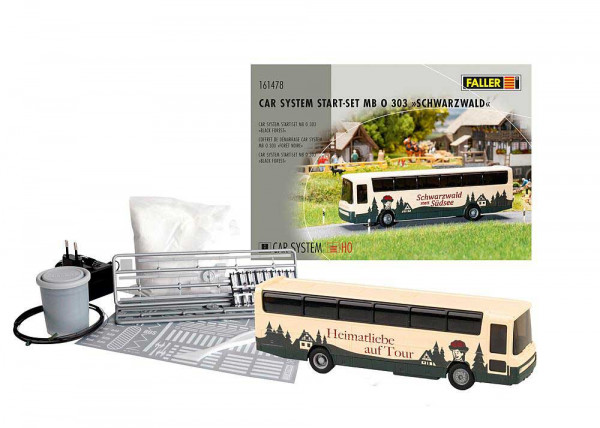 Faller 161478 - Car System Start-Set MB O 303 "Schwarzwald" (Wiking)