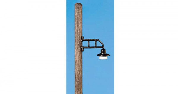 Weinert 33803 - Strassenlaterne mit geradem Ausleger LED-beleuchtet 2 Stück