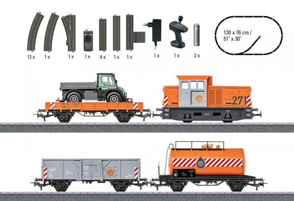 Märklin 29296 - Startpackung Kommunaldienst