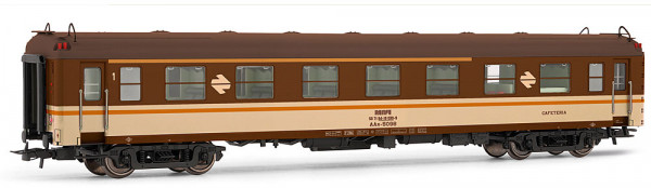 Electrotren HE4024 - RENFE, Barwagen 5000, estrella Lack, Epoche IV