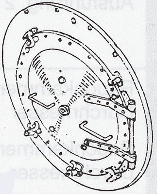 Weinert 8072 - Rauchkammertür BR 93 1St