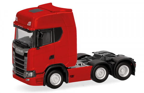 Herpa 307543-005 - Scania CS 20 HD Zugmaschine 3achs (6x2), rot