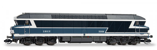 Arnold HN9086HM - SNCF, 6-ach. Diesellokomotive CC 72034, Ursprungslackierung, mit BLE-Sounddecoder
