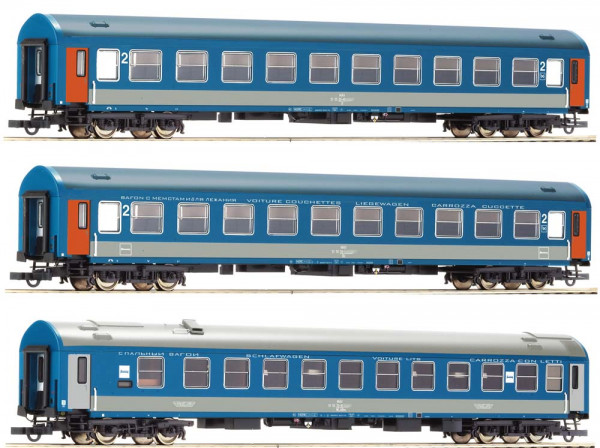 Roco 74188 - MAV Set Reisezugwagen "D374/375 Vondobona/Hungaria" 3-teilig Ep.4-5, Teil 1