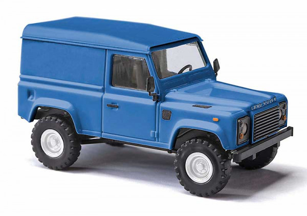 Busch 54350 - Land Rover Def.90 Kasten blau
