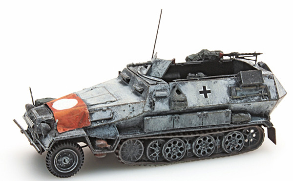 Artitec 387.73-S2 - EDW Sd. Kfz 251/1B Fahne Wintertarnung
