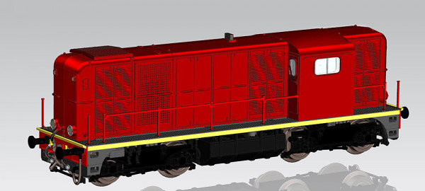 Piko 40433 - N-Diesellok/Sound Rh 2400 braun NS III + Next18 Dec.
