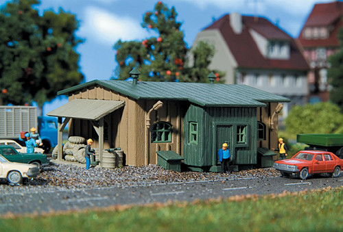 Vollmer 47560 - Bauhütte 85x65x38 mm Bausatz