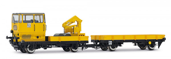 Rivarossi HR2990D - DB, Rottenkraftwagen KLV 53 in gelber Lackierung, Ep. III, mit DCC-Decoder