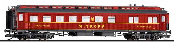 Tillig 12050 - DR Speisewagen WR4-ü rot "Mitropa" Ep.3