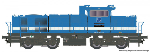 Mehano 90561 - Mehano 90561 - Spitzke Diesellok Vossloh G1000 BB Ep.6, mit DCC-Decoder + Sound