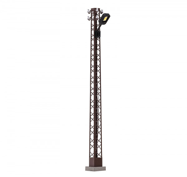 Busch 4184 - Rost Gittermastl. gelb eckig