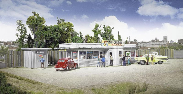 Walthers 532909 - Miss Bettie´s Diner, 15,2 x 7,3 x 4,1 cm
