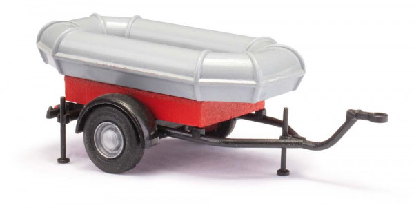 Busch 59969 - Feuerwehranhänger mit Schlauchboot